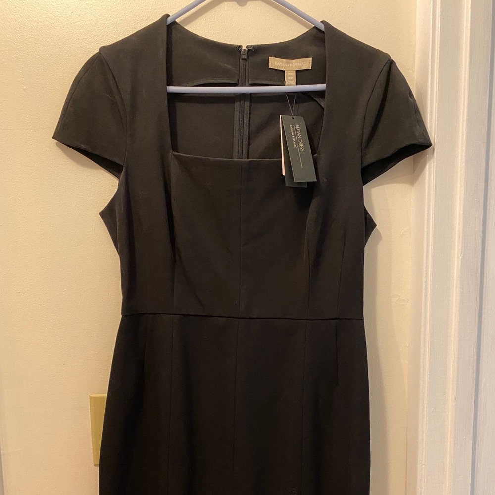 Banana Republic size 10 black dress NWT